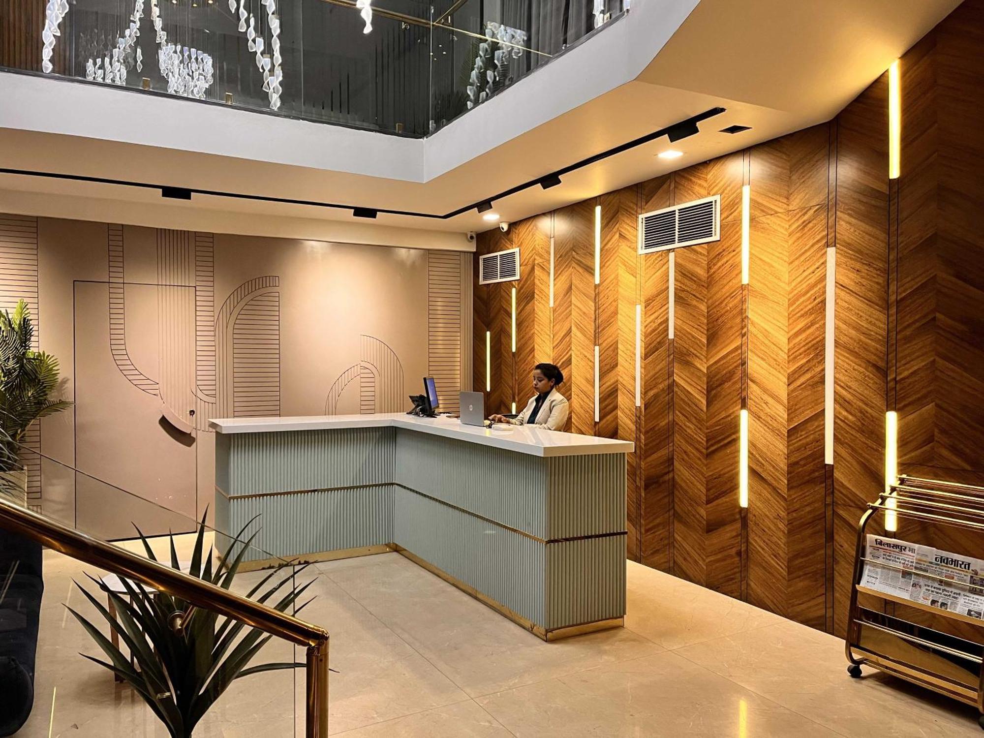 Motel Bilaspur City ภายนอก รูปภาพ